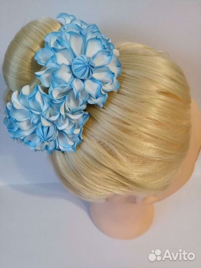 Резинка на шишку - пучок