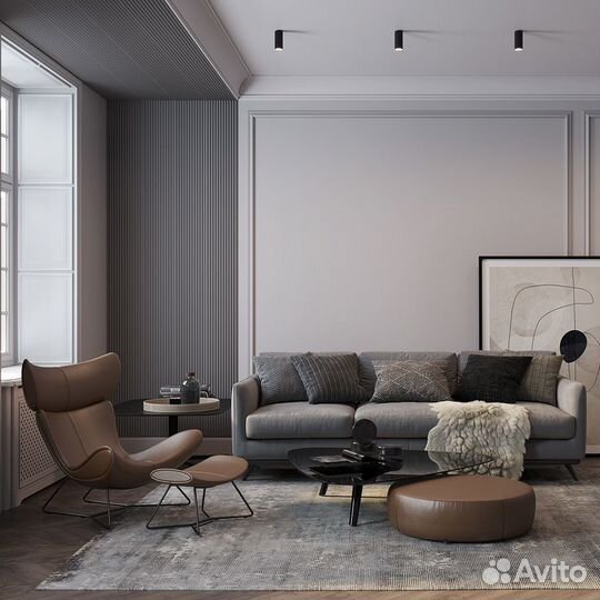 Потолочный светильник Maytoni Focus S C052CL-01B