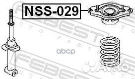 Опора заднего амортизатора NSS029 Febest