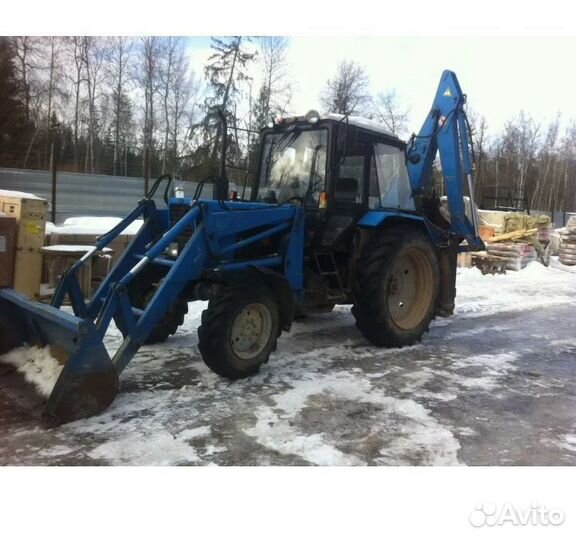 Экскаватор погрузчик мтз