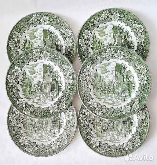 Англия. Тарелки Royal Tudor