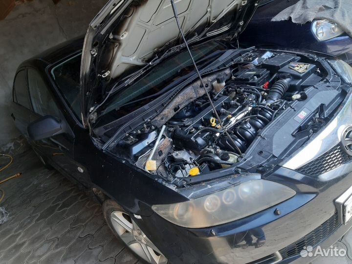 Двигатель мазда 2.0, форд lf17 щуп сверху