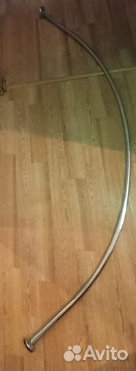 Карниз для штор дугой для ванны