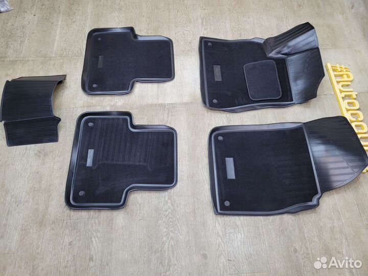 Коврики 3D LUX в салон Audi Q8 (2018-н.в.)