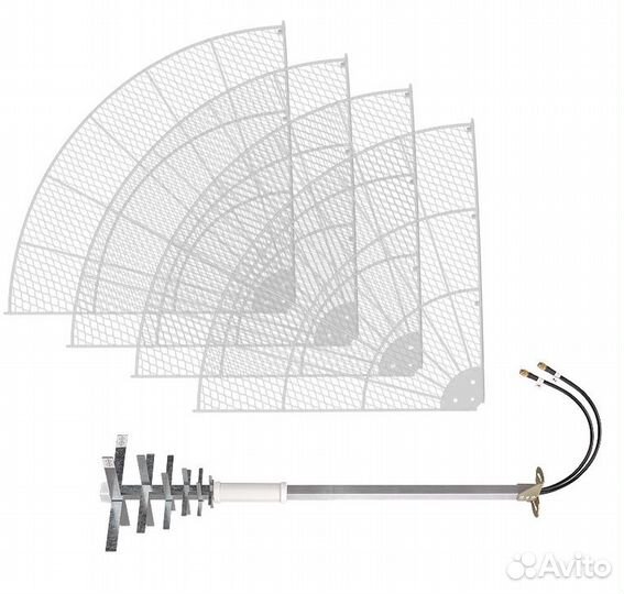 Параболическая mimo антенна усиление интернета 4G
