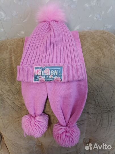 Детская шапка для девочек