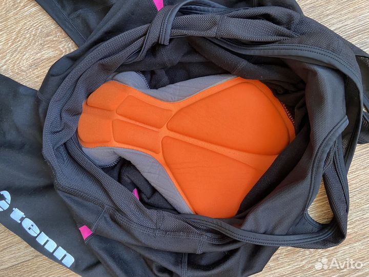 Велоштаны женские и мужские с лямками