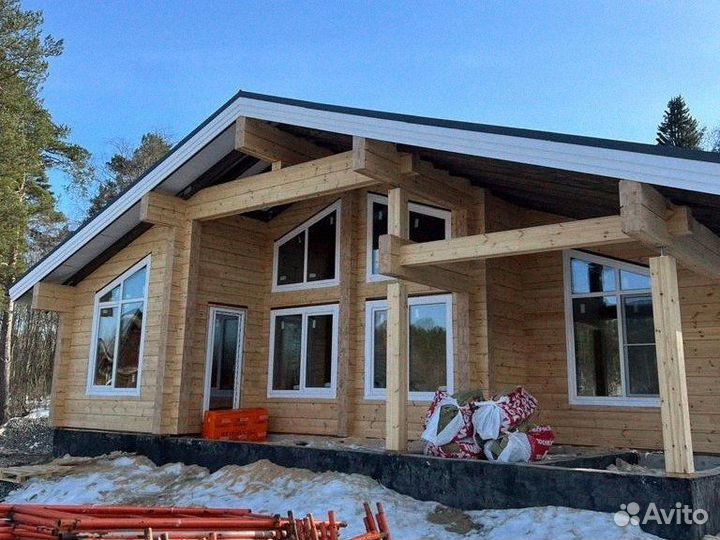 Дом под ключ, дома из бруса