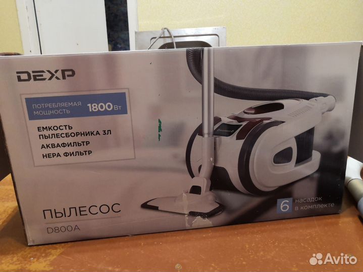 Пылесос Dexp D800A