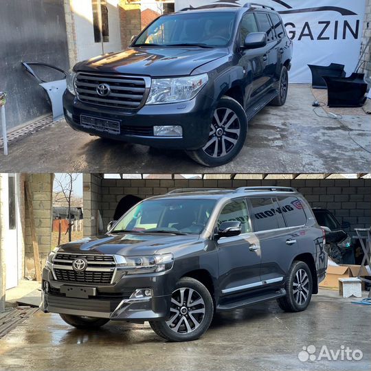 Делаем рестайлинг lc200