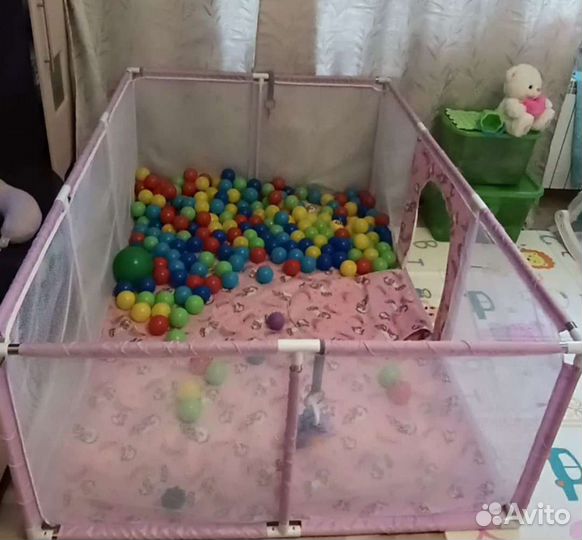 Большой детский манеж