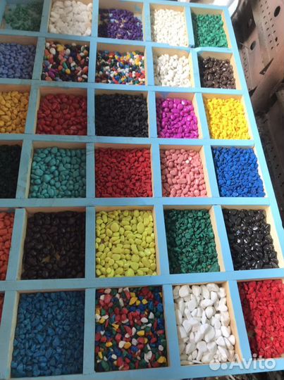 Цветная мраморная крошка