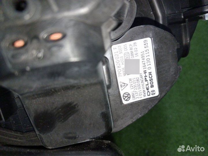 Печка салона Volkswagen Touareg Fl NF FL 3.6L cgra