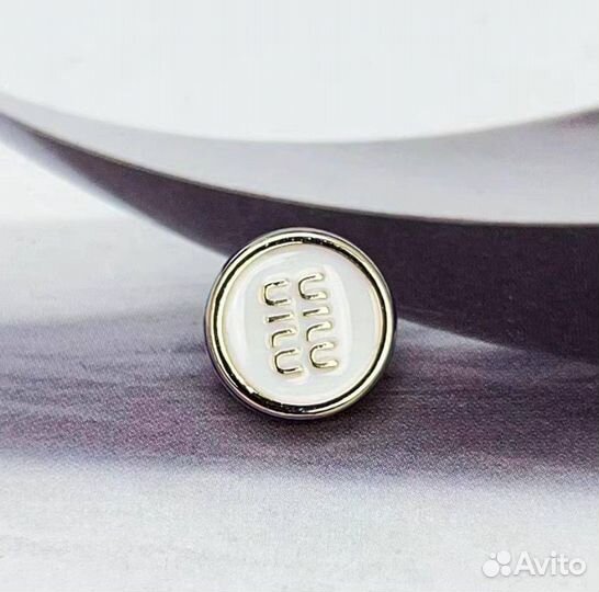 Серьги miu miu