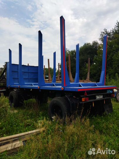 Прицеп лесовоз (сортиментовоз) Нефаз 8332-09, 2010