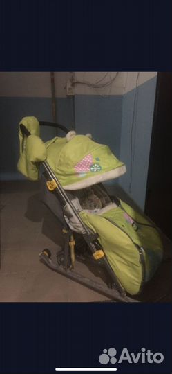 Коляска санки