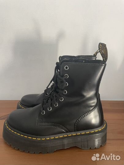 Ботинки Dr Martens Jadon Polished Smooth Black