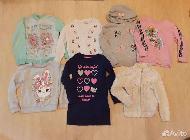 Детские вещи на девочку 110-116р