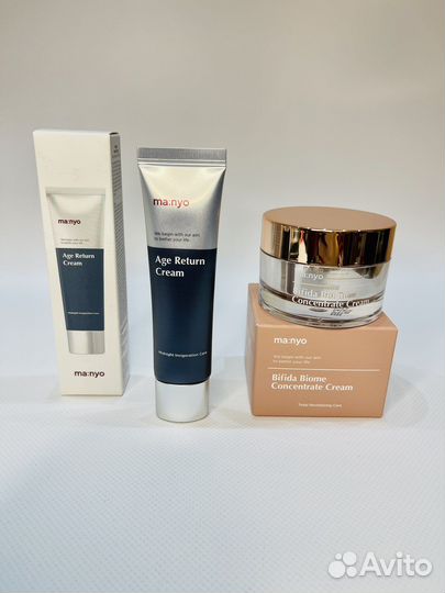 Антивозрастной сет кремов Manyo день/ночь