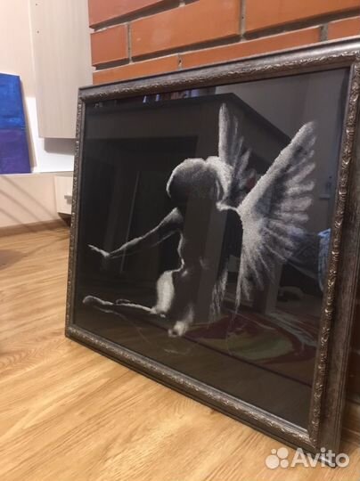 Картина. Ручная работа. Крестиком