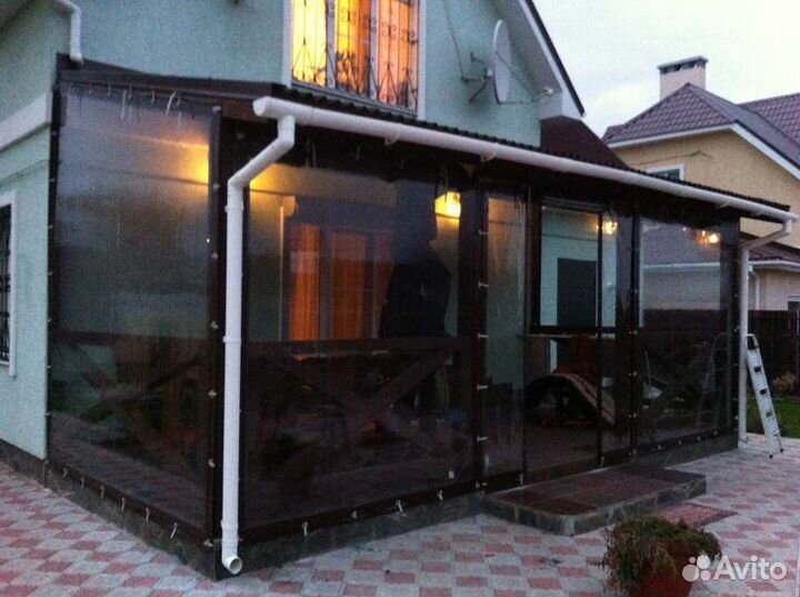 Мягкое окно тонированное от производителя