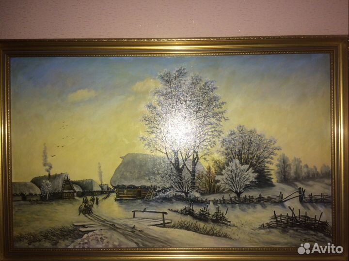 Картина маслом на холсте