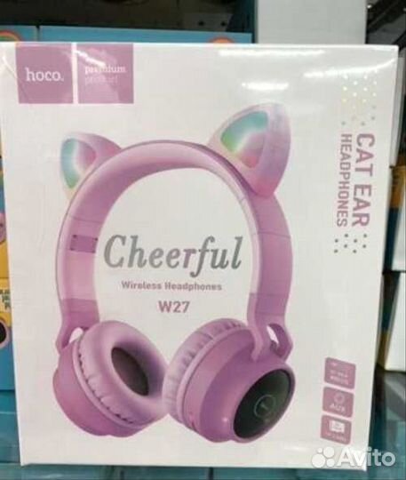 Наушники с ушками Hoco W27