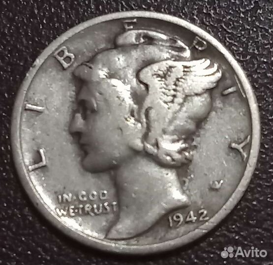 Монеты США Стальной Цент Баффало Никель Индеец