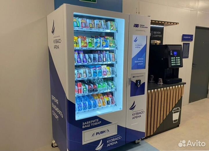 Снековый автомат + Кофейный автомат 