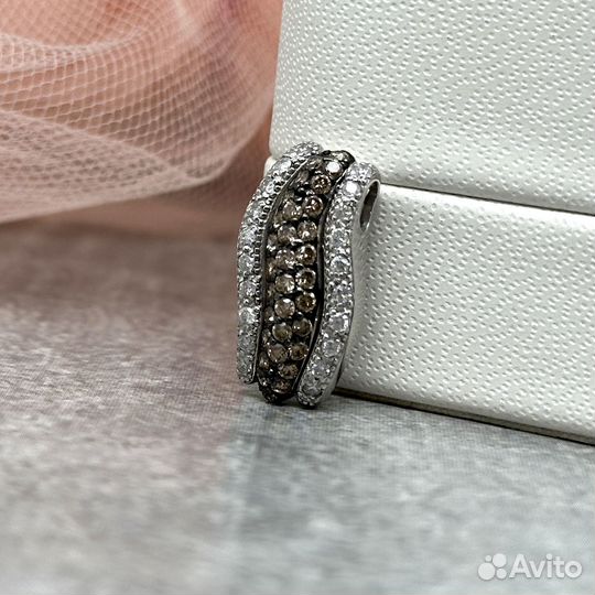 Новый кулон / подвеска 585 бриллианты 0,46 карата