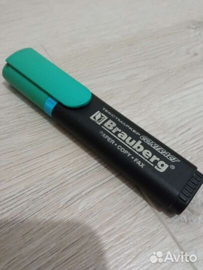 Текстовыделитель голубой