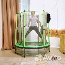 Батут детский DFC animals panda 55