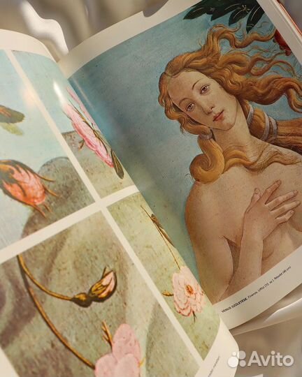 Botticelli, 1970-е: винтажная книга об искусстве