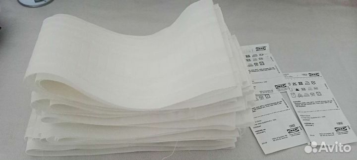 Тесьма для штор Икеа,обрезки Айны, прихваты икеа