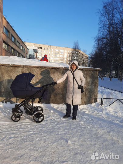 Коляска 2 в 1 bebetto magnum