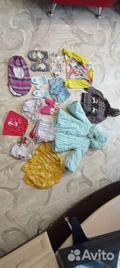 Вещи пакетом для девочки 86 92