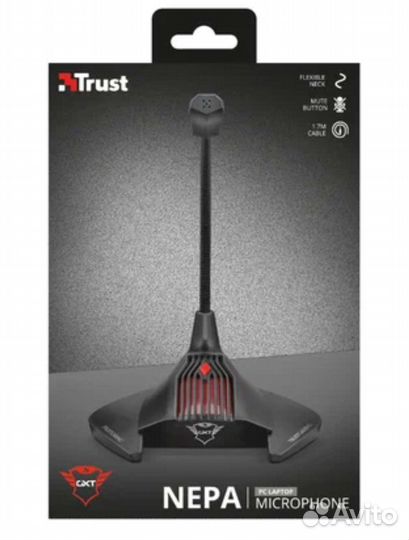 Микрофон проводной Trust GXT 239 Nepa