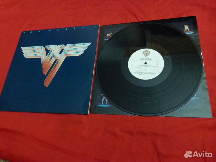 Van Halen II LP 1979 USA David Lee Roth 1985