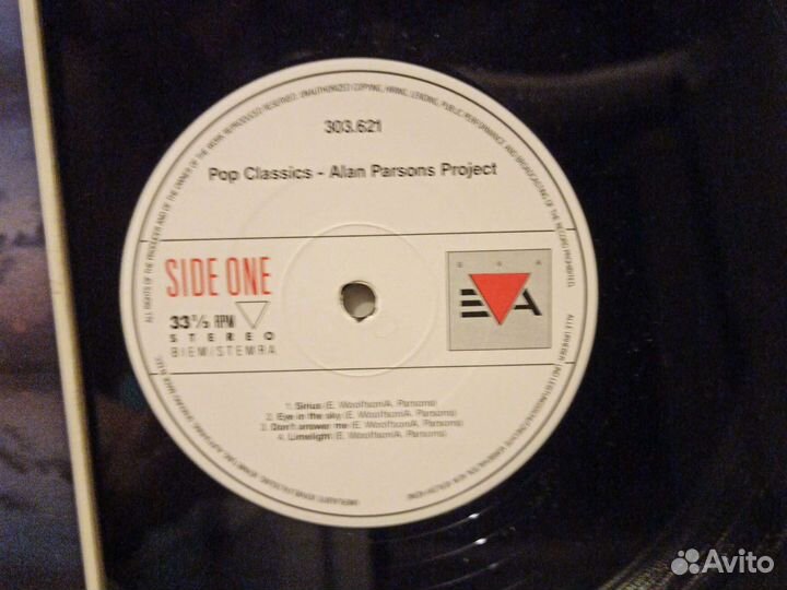 Alan Parsons project 1989 Pop classics
