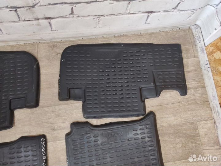 Коврики салона комплект chevrolet Rezzo 2005-2010