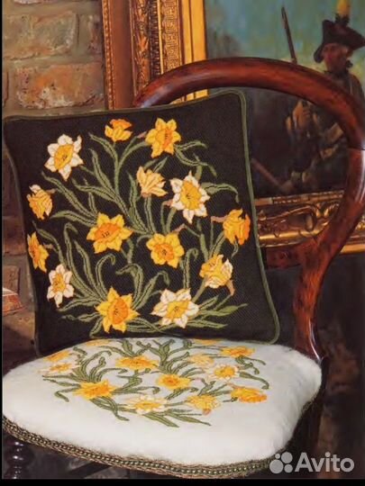 Сборник винтажных схем по вышивке William Morris