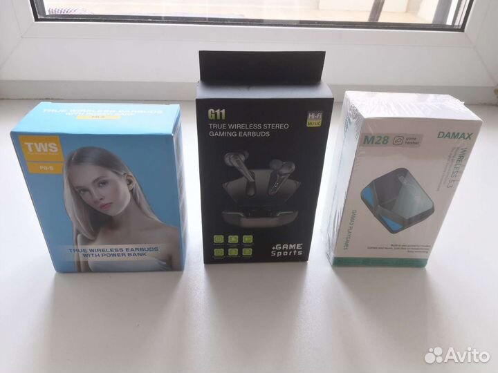 TWS наушники новые
