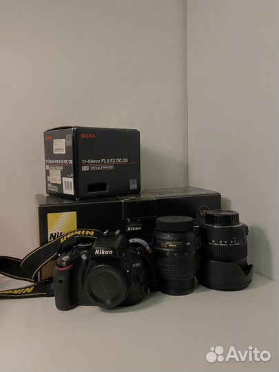 Зеркальный фотоаппарат nikon d5100