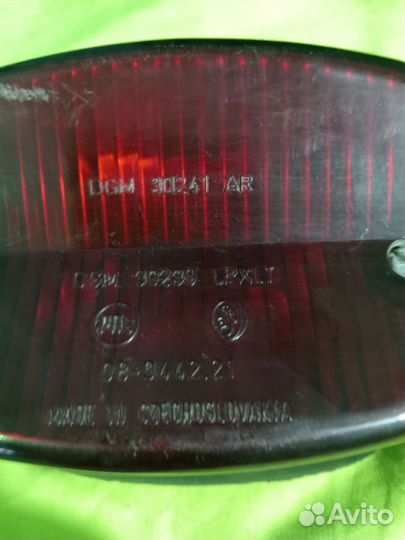 Продам стоп сигнал на мотоцикл ява 634 Чезет