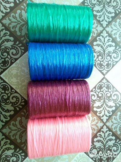 Полипропиленовая нить для вязания мочалок