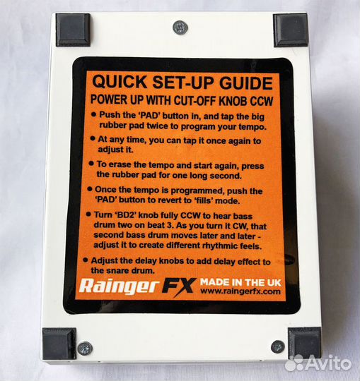 Rainger FX Snare Trap Analog Drum Machi. (Новый)