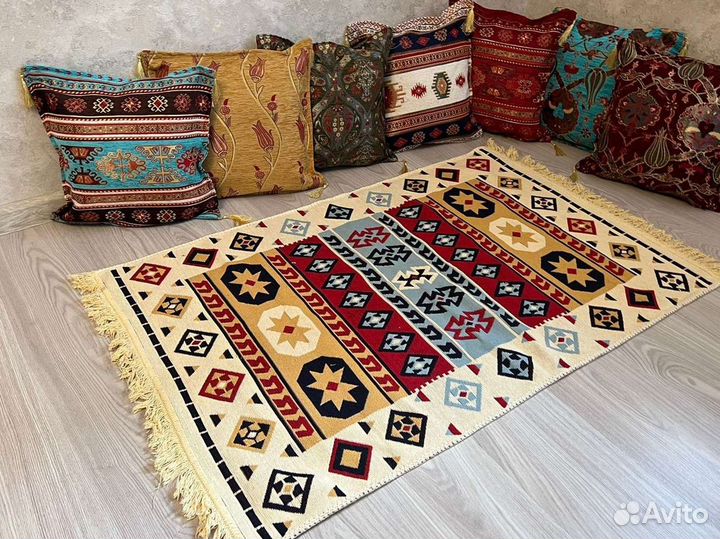 Ковер 120*180 турецкий палас килим тканный