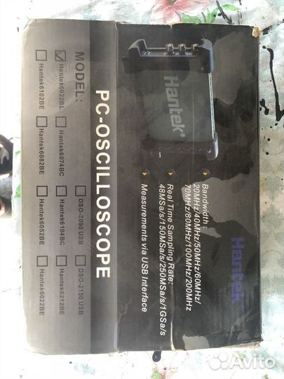 Осциллограф Hantek K6022BL