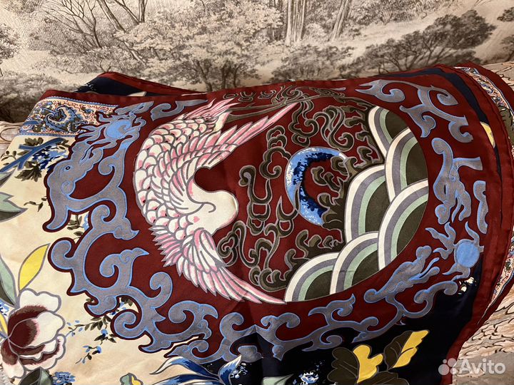 Шёлковый большой платок