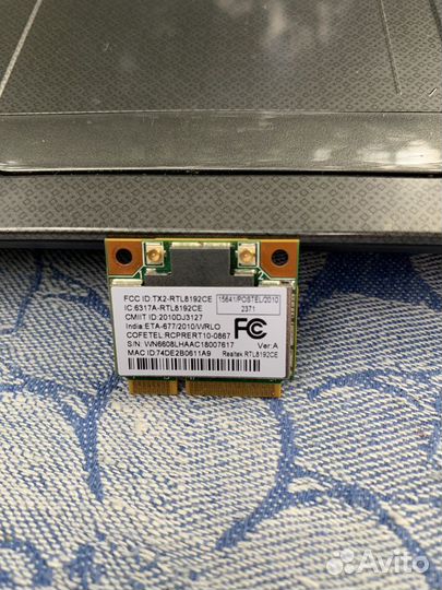 Wi-fi модуль Realtek RTL8192CE Mini PCI-E